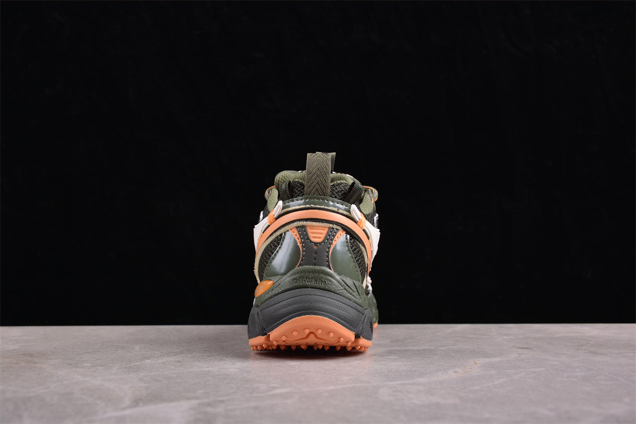 Off-White Be Right Back 'Military Green/Peach'