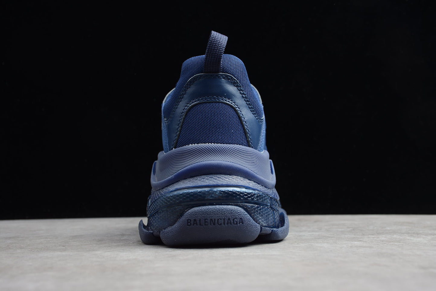 Balenciaga Triple S Blue Sneakers