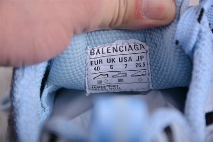 Balenciaga 3XL Light Blue Gray Sneakers