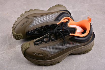 Moncler Trailgrip Lite 2 Olive Orange Sneakers