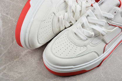Christian Louboutin Astroloubi Leather White Red