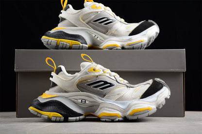 Balenciaga Cargo Grey Yellow Sneakers