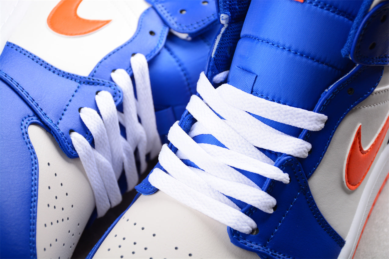 Air Jordan 1 Mid "Knicks" Orange Blue
