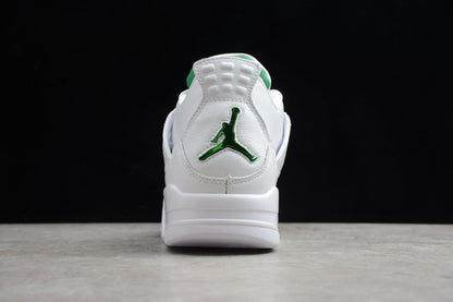 Air Jordan 4 Retro Metallic Green Sneakers
