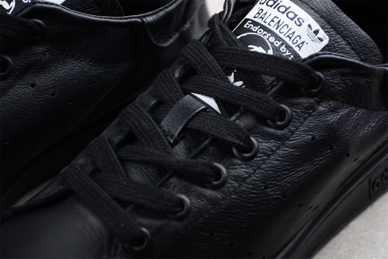 Balenciaga x adidas Stan Smith Black Sneakers