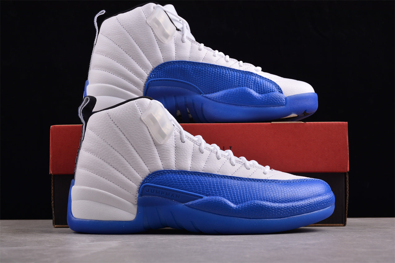 Air Jordan 12 'White/Game Royal'