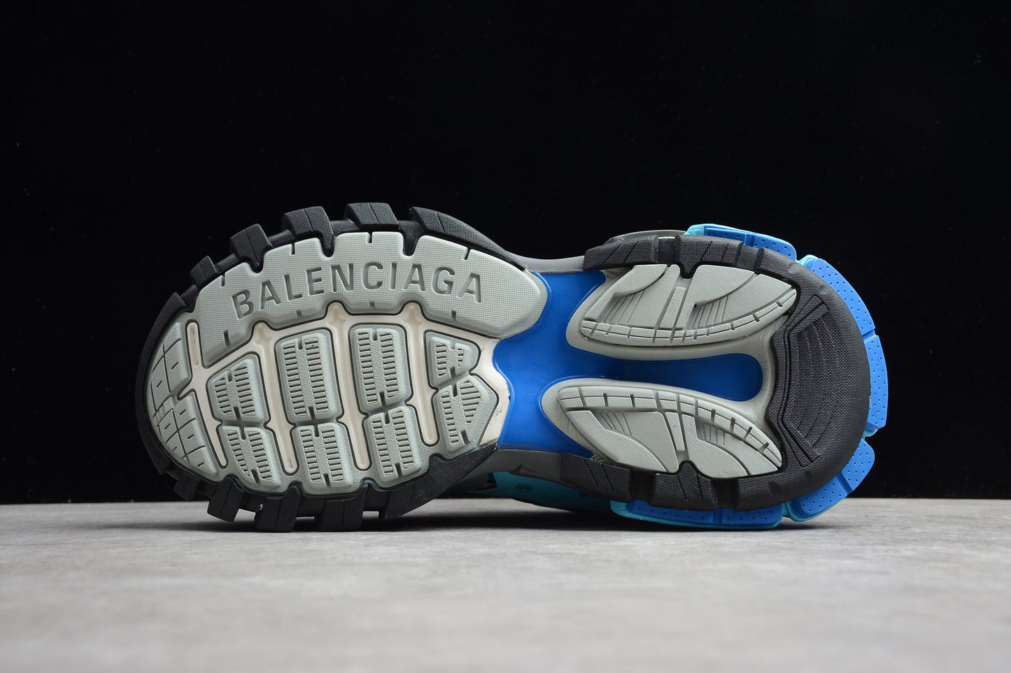 Blue Track Runner Sneakers