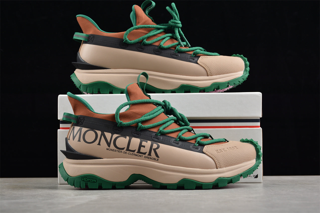 Moncler Trailgrip Lite 2 Sneakers 'Beige/Brown/Green'