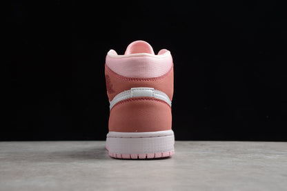 Nike Air Jordan 1 Mid Digital Pink (Women's) Sneakers