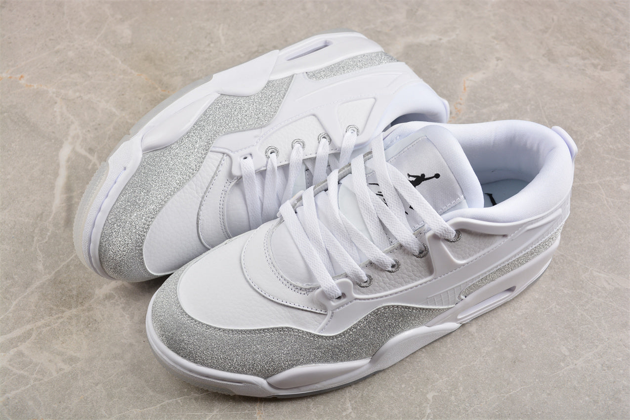 Air Jordan 4 RM "White Metallic Silver"