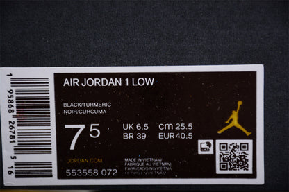 Air Jordan 1 Low OG Yellow Ochre Sneakers