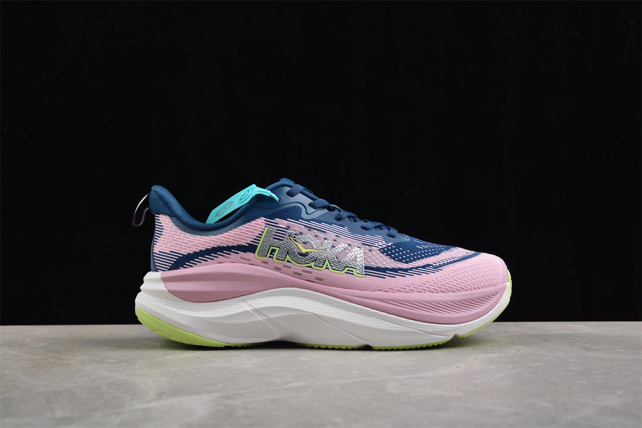 HOKA One One Rocket X 2 in Blue/Pink