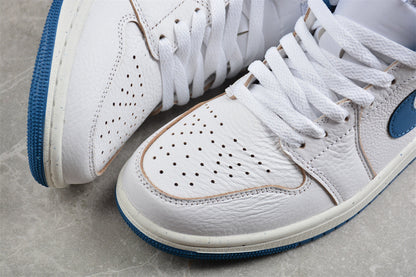 Air Jordan 1 Mid Industrial Blue Sneakers