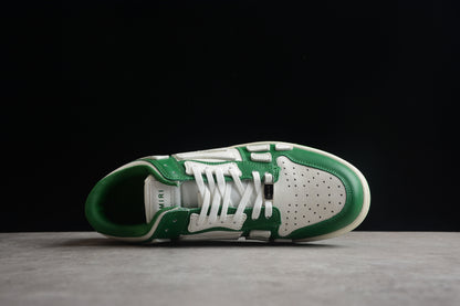 AMIRI Skel Top Low Green White Sneakers