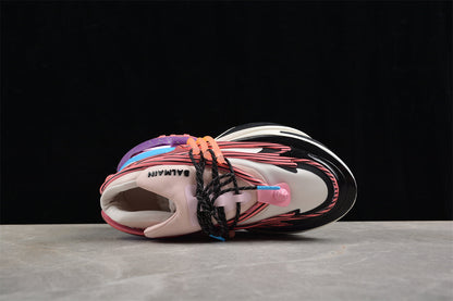 Balmain Unicorn White Pink Trainers