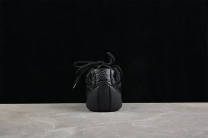 Alexander McQueen Flexion Black Leather Sneakers