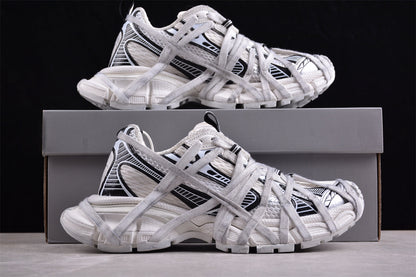 Balenciaga 3XL Extreme Lace White & Black