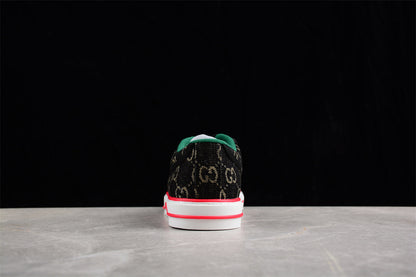 Gucci Tennis 1977 GG Canvas Black Ivory Sneakers