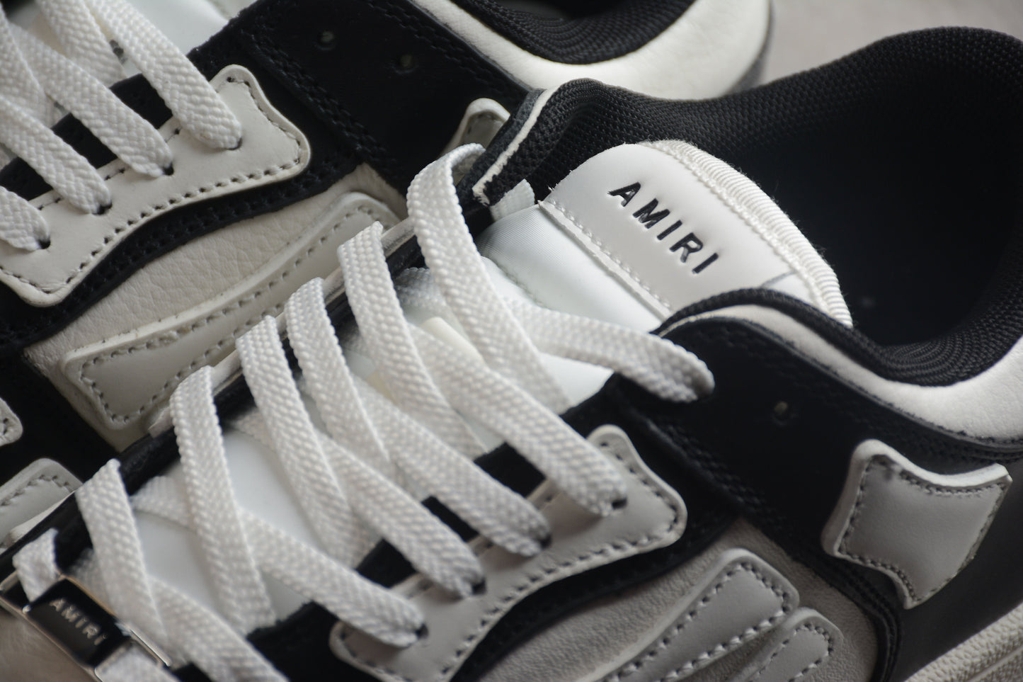 Amiri Skel Top Low 'Black White'