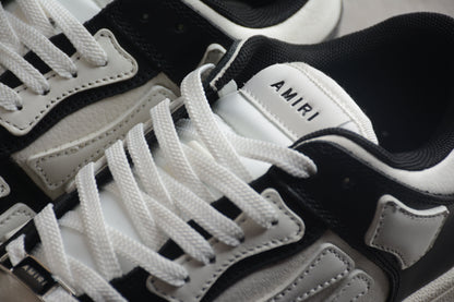 AMIRI Skel Top Low Black White Sneakers