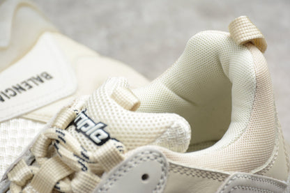Balenciaga Triple S Light Beige Clear Sole Sneakers
