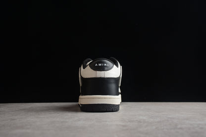 AMIRI Skel Top Low Black White Sneakers