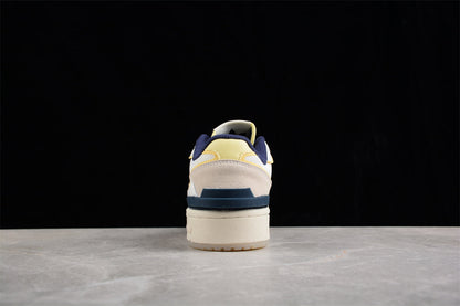Adidas Forum Exhibit Low Off-White Shadow Navy Sneakers
