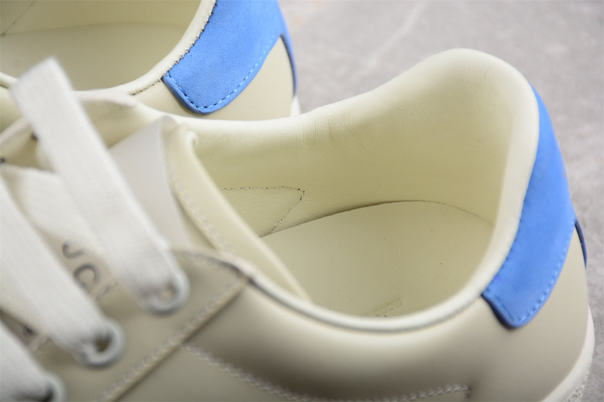 Gucci Ace Interlocking G White Leather Sneakers