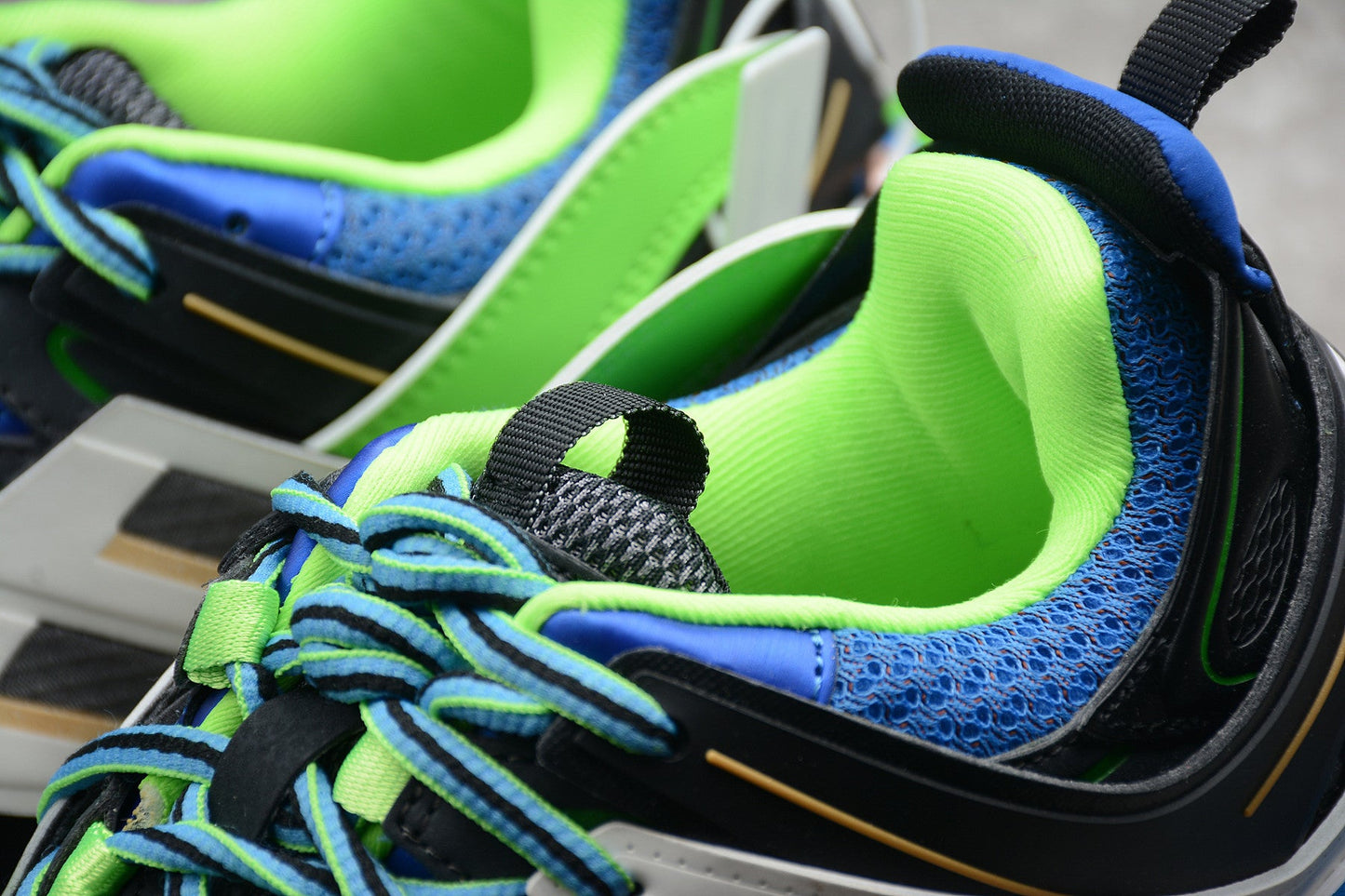 Balenciaga Track Black Blue Sneakers