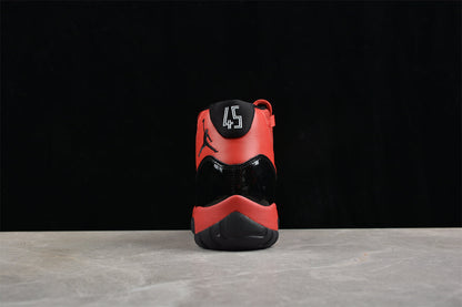 Air Jordan 11 Retro Black Red Sneakers