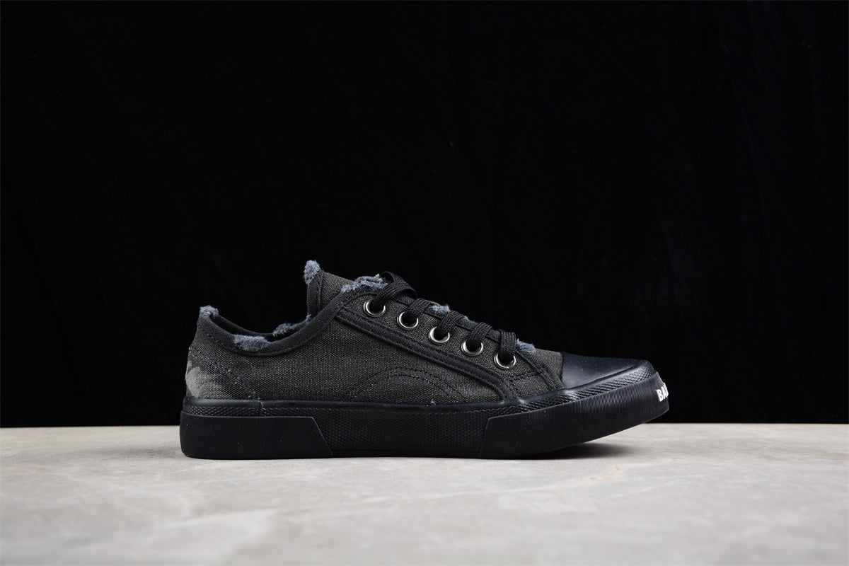 Balenciaga Paris Low Top Black Sneakers