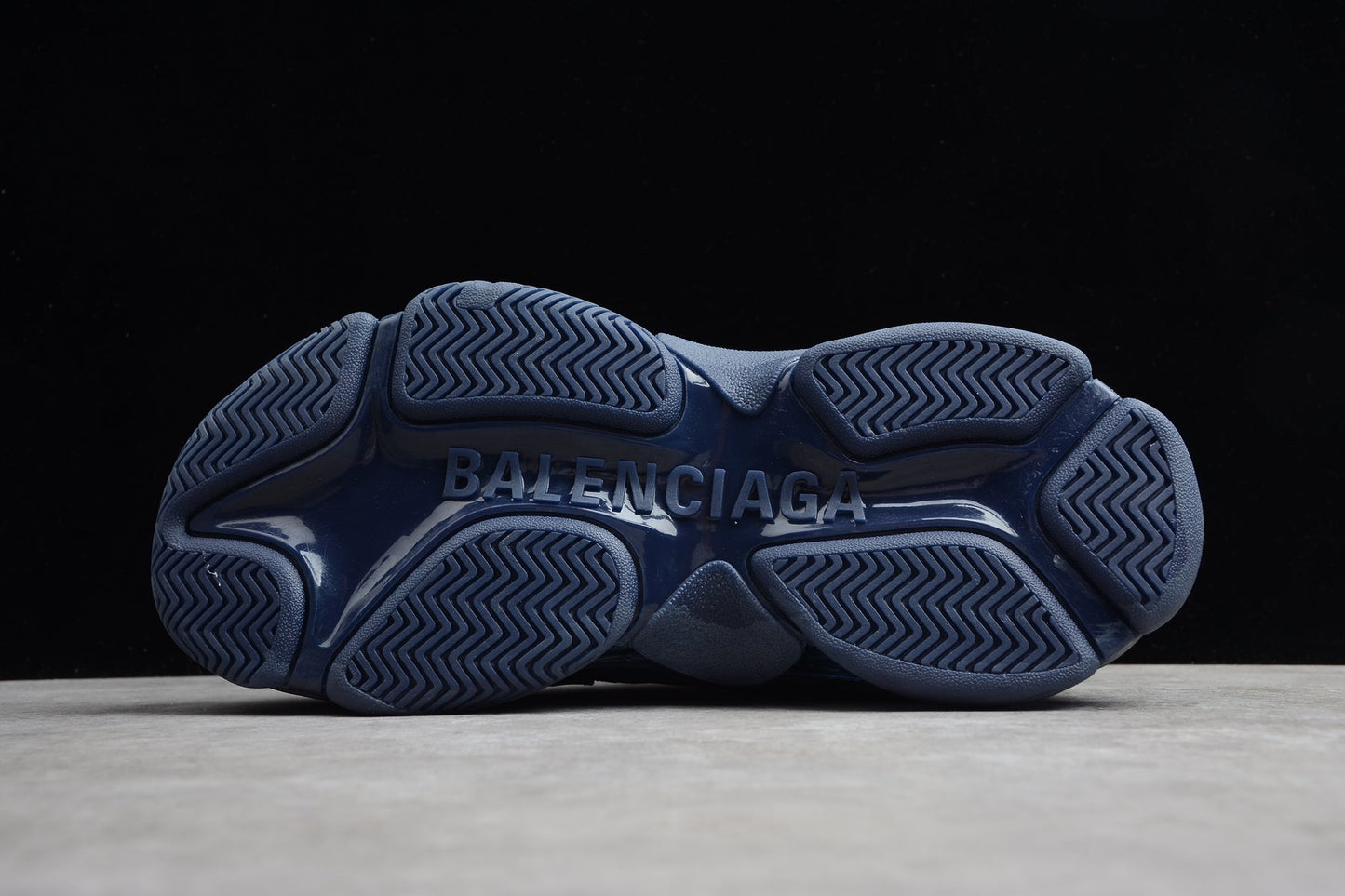 Balenciaga Triple S Blue Sneakers