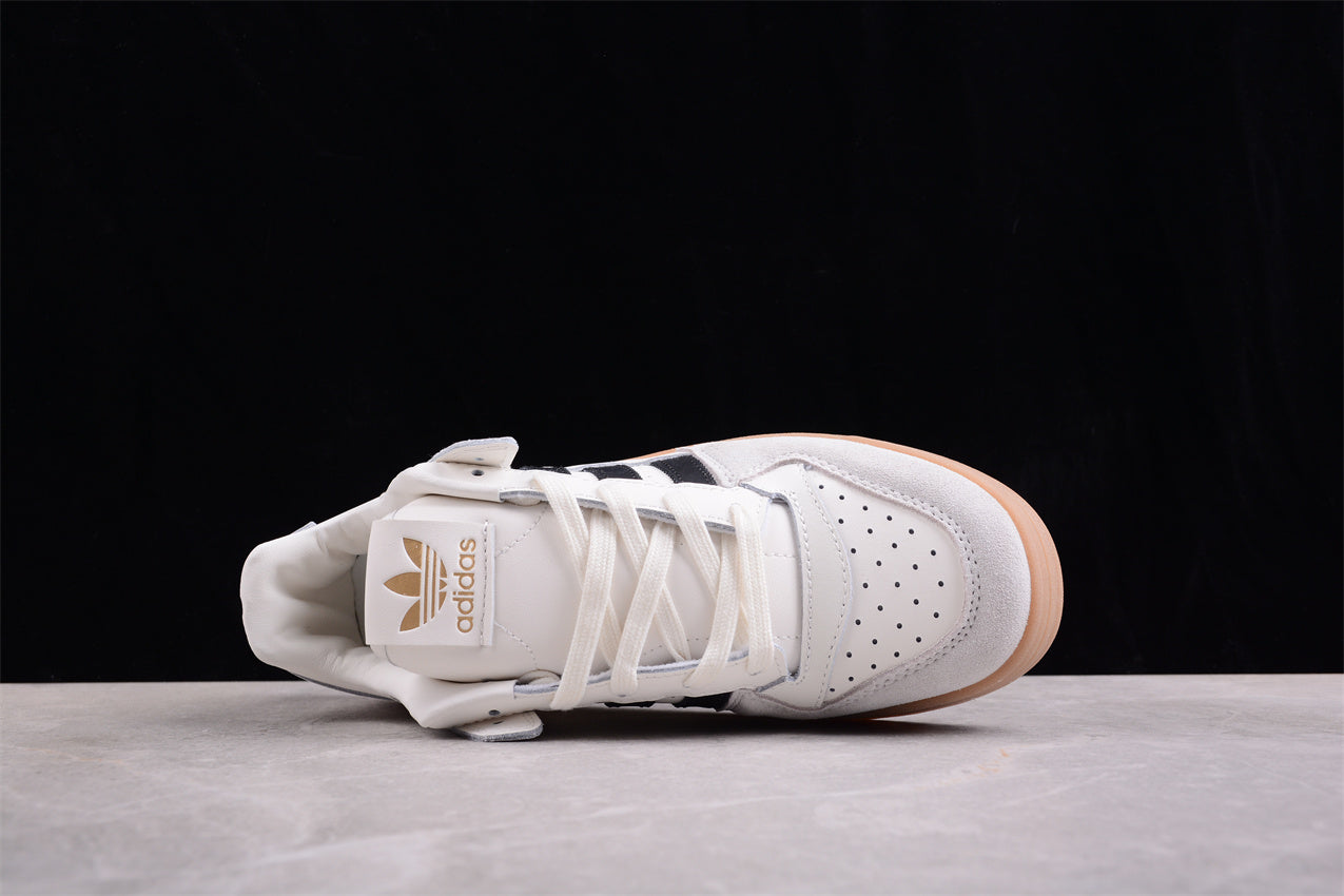 Adidas Forum 84 Low CL White Black Gum Sneakers