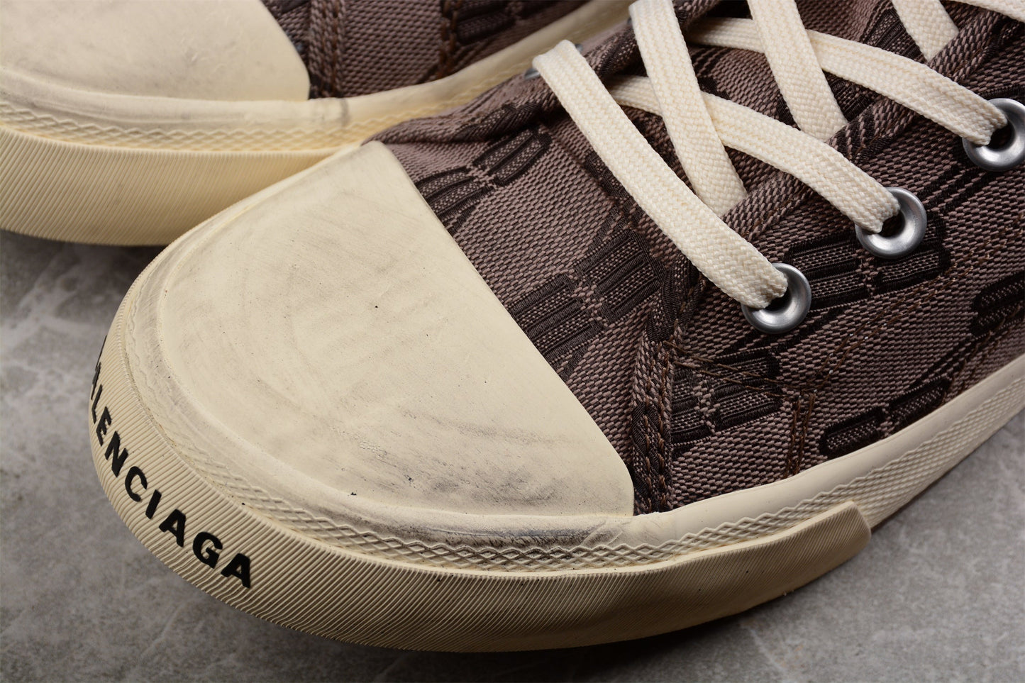 Balenciaga Paris High BB Monogram Sneakers