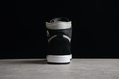 Air Jordan 1 Retro High OG Black Medium Grey Sneakers