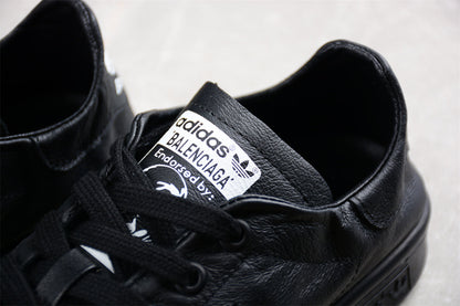 Balenciaga x adidas Stan Smith Black Sneakers