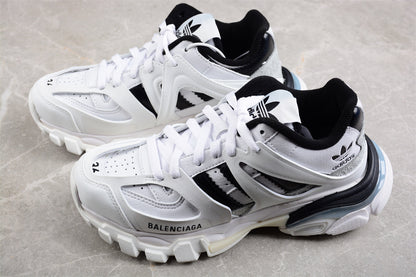 Balenciaga x Adidas Track Forum White Sneakers