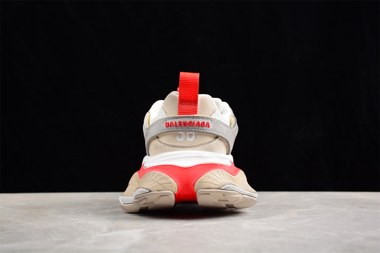 Balenciaga Cargo Beige Red Sneakers