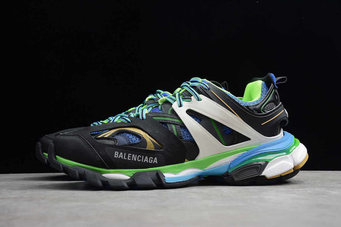 Balenciaga Track Black Blue Sneakers
