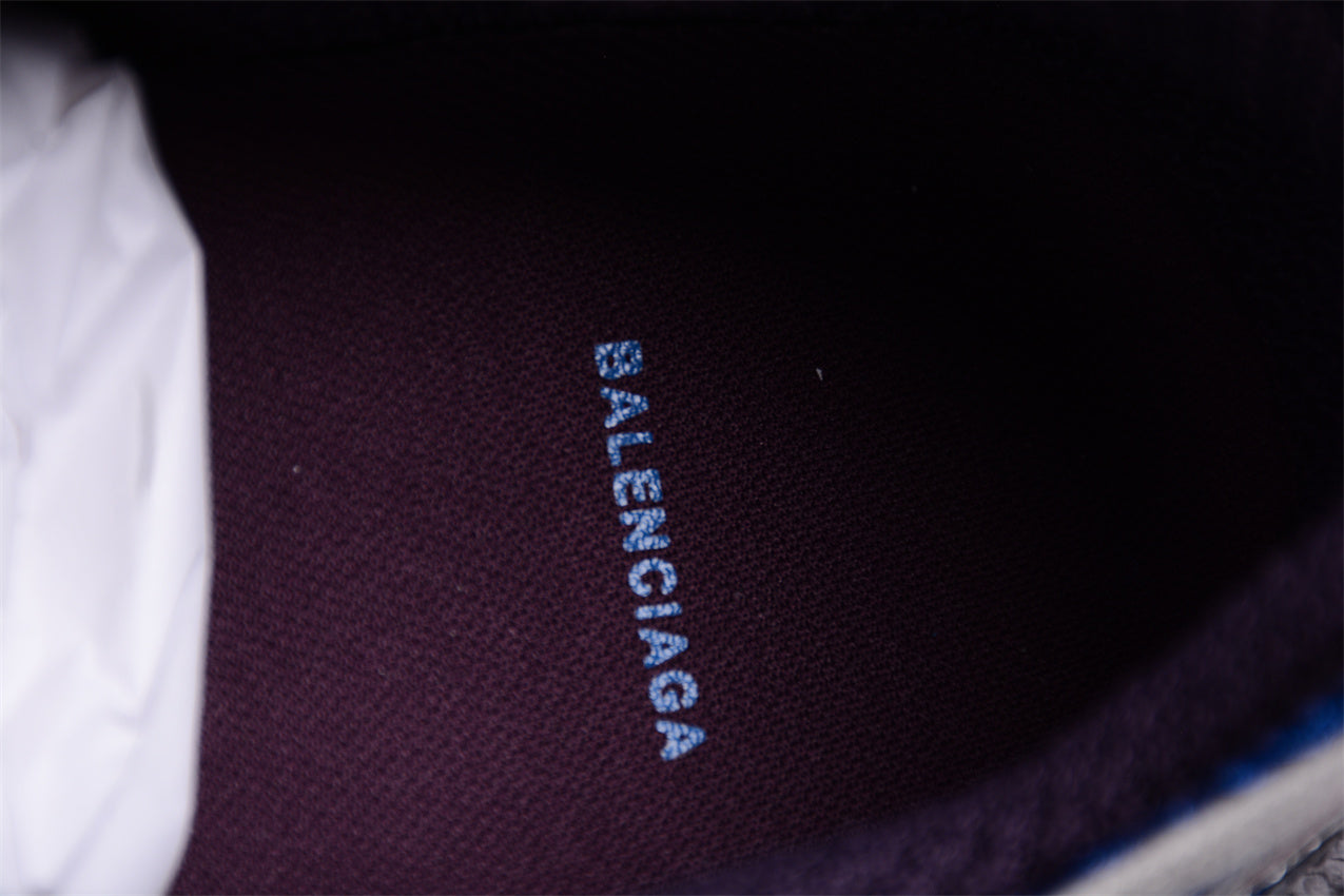 Balenciaga 3XL Extreme Lace Royal Blue & Silver