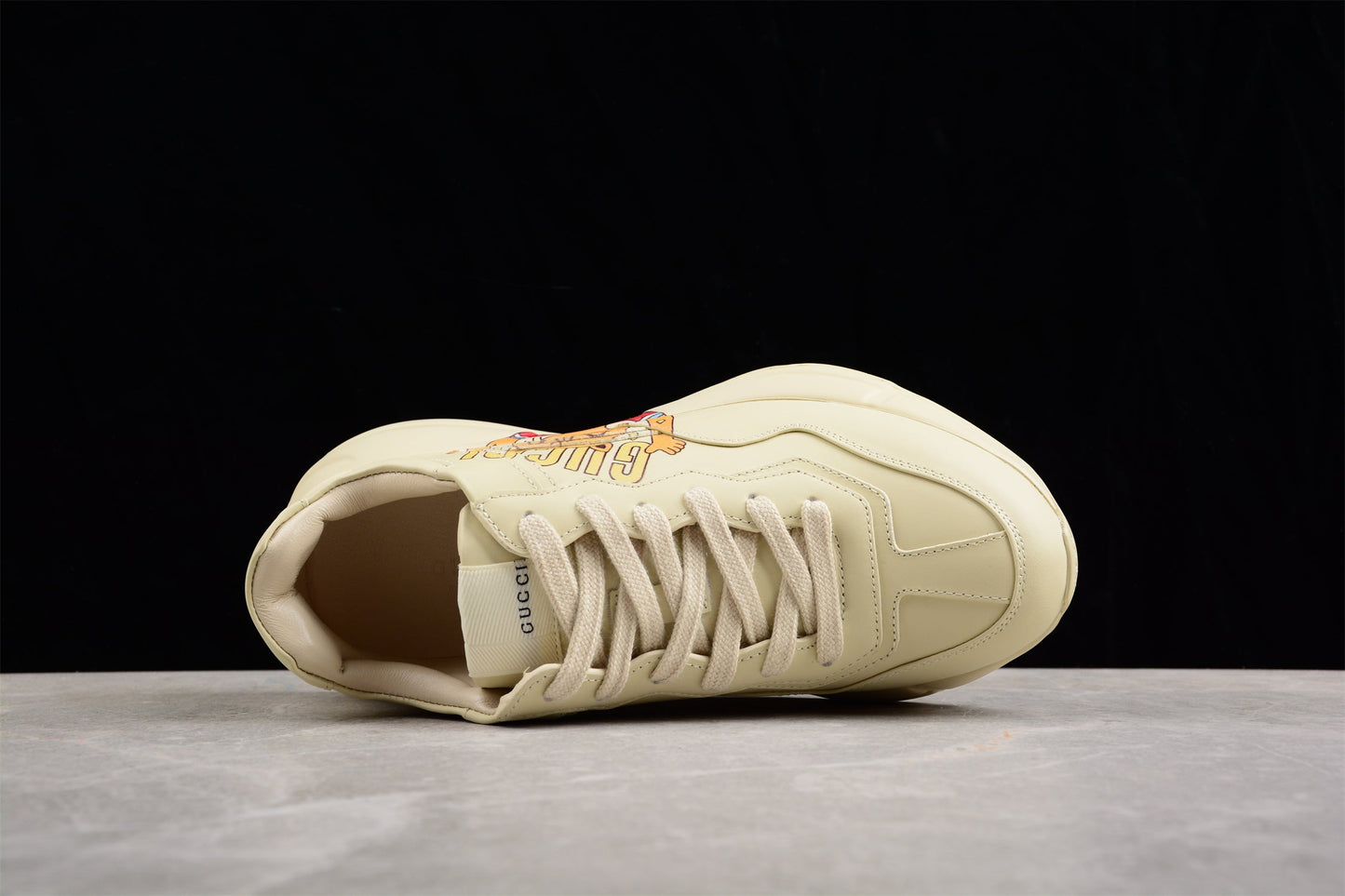 Gucci Rhyton Beige Cat Sneakers