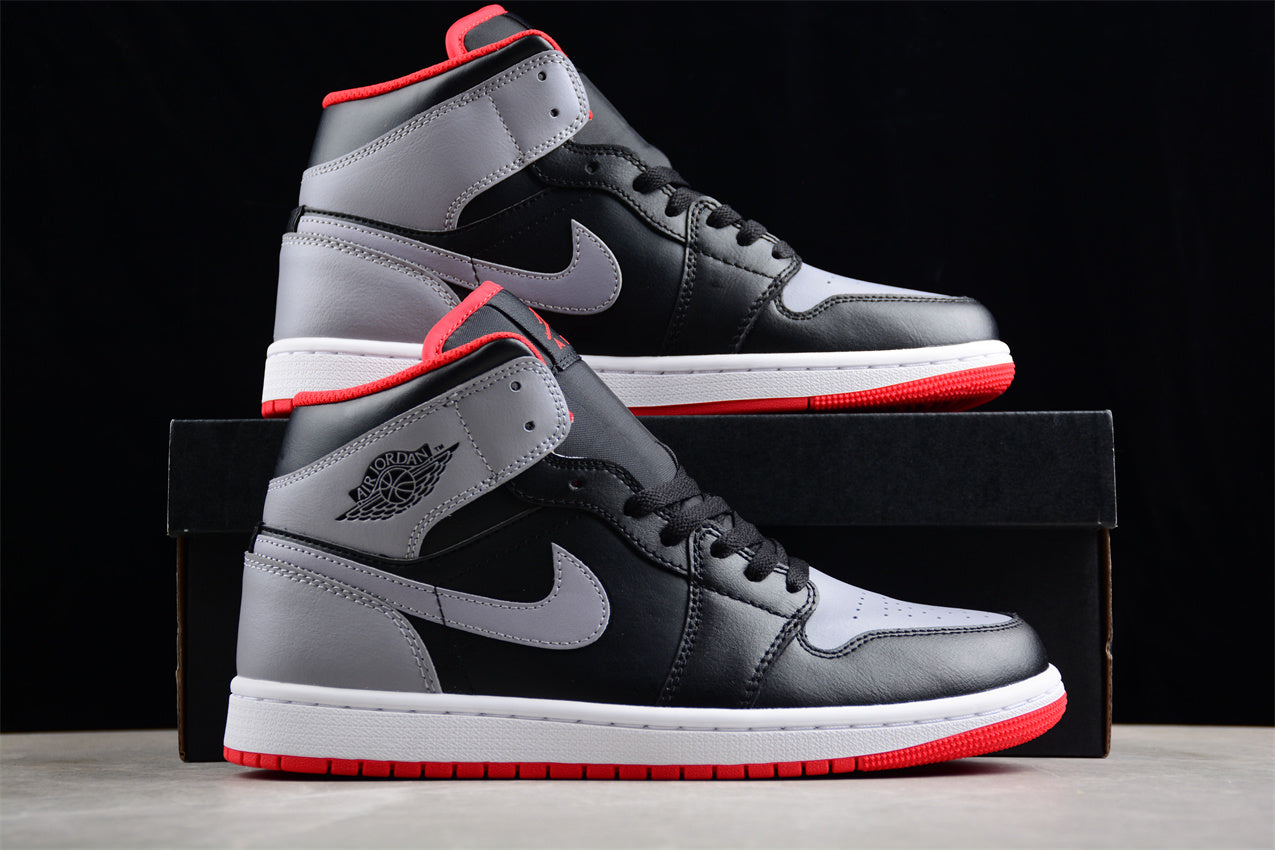 Air Jordan 1 Mid "Bred Shadow"