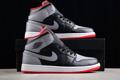 Nike Air Jordan 1 Mid Bred Shadow Sneakers
