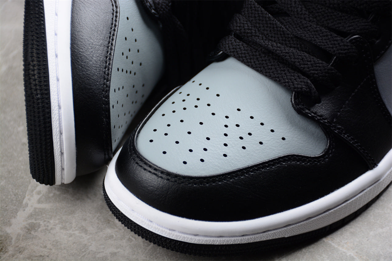 Nike Air Jordan 1 Mid "Shadow Red Black Particle Grey"