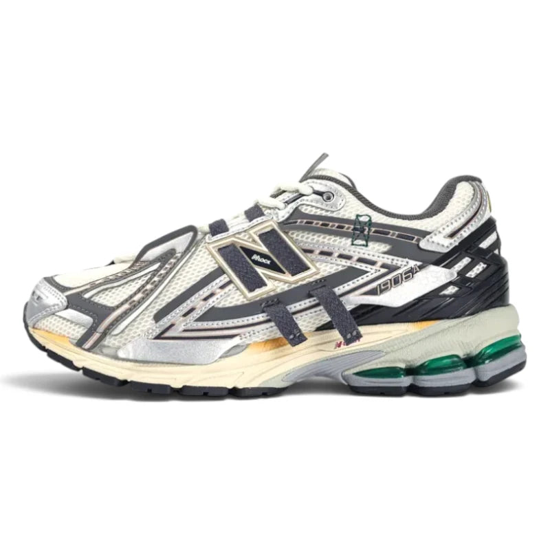 New Balance 1906A Silver Gold Metallic Sneakers