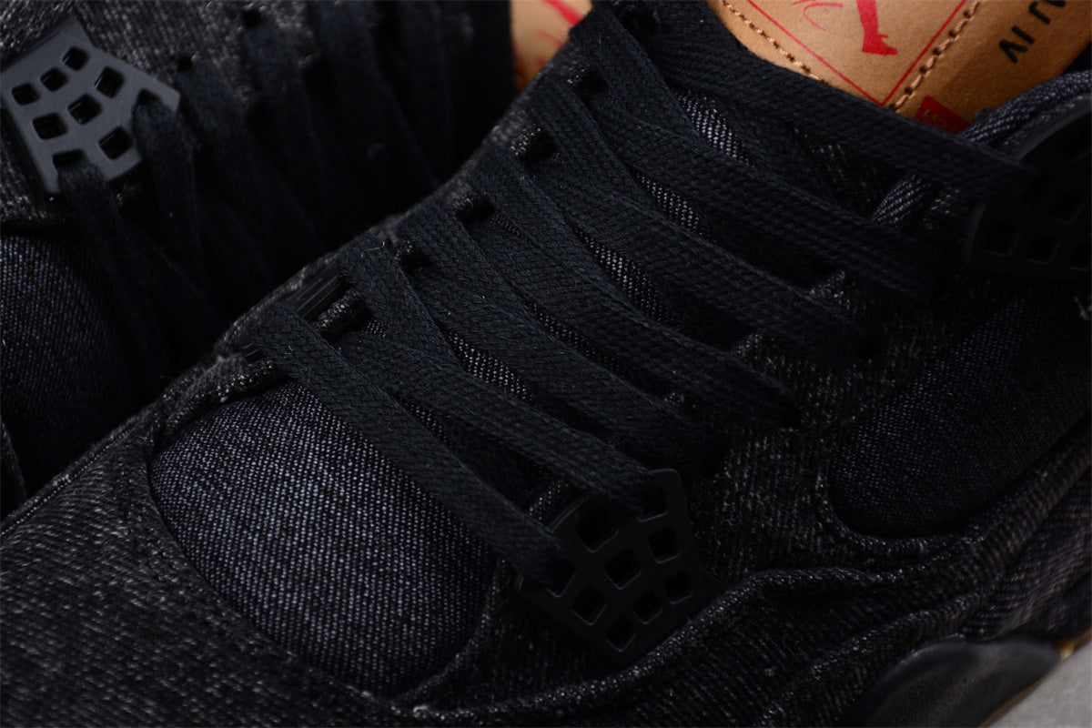 Levi’s x Air Jordan 4 Retro "Black Denim"
