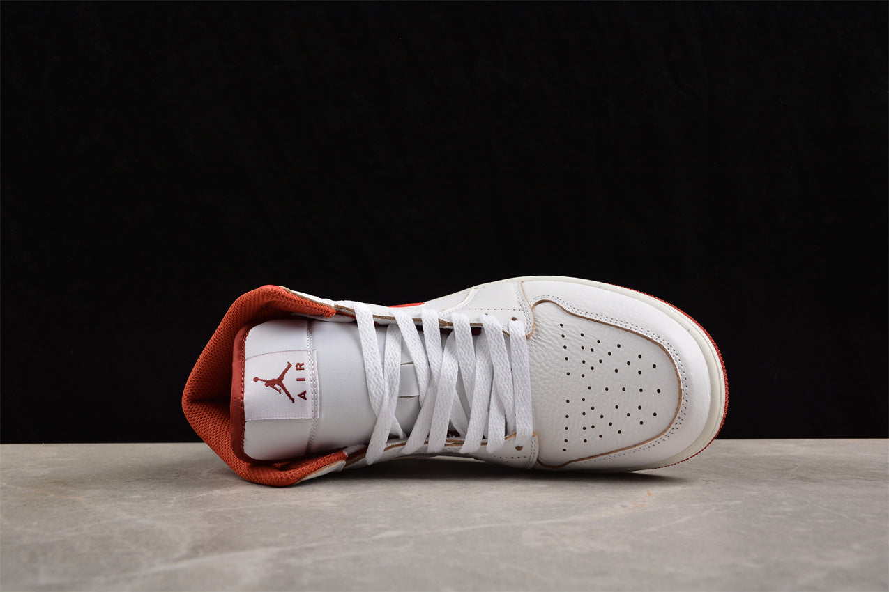 Nike Air Jordan 1 Mid "White Red Lobster"
