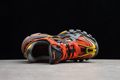 Balenciaga Track 2 Orange Black Sneakers