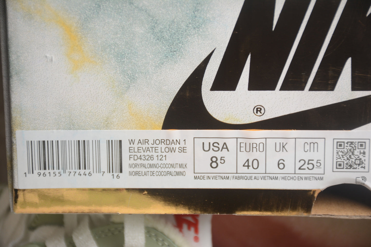WMNS Air Jordan 1 Elevate Low SE FD4326-121 COCONUT MILK