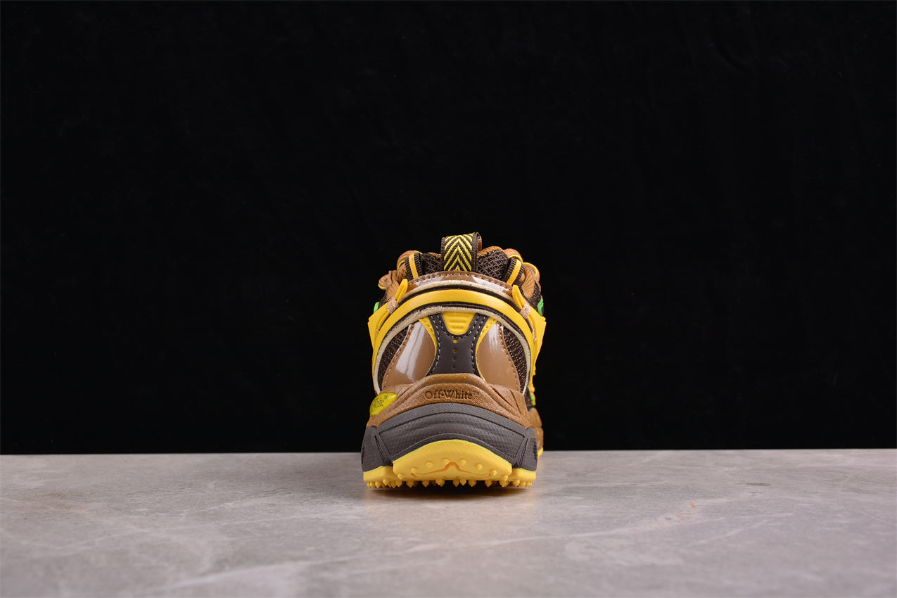 OFF-WHITE Be Right Back in Brown/Yellow